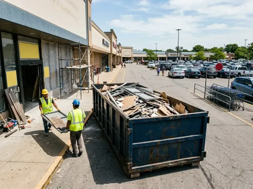 retail-store-renovation-debris-003 — frequently asked questions, Roll-off Dumpster Rentals in Glendale, CO